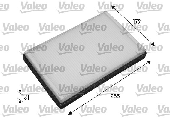 Filtru, aer habitaclu 698770 VALEO - Filtru aer habitaclu
