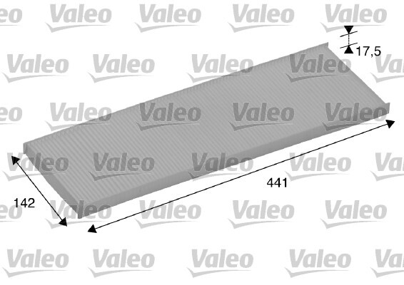 Filtru, aer habitaclu 698858 VALEO - Filtru aer habitaclu