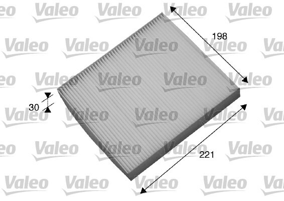 Filtru, aer habitaclu 698869 VALEO - Filtru aer habitaclu