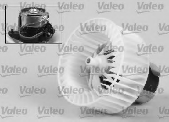 Ventilator, habitaclu 715035 VALEO - Motor ventilator/piese