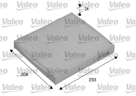 Filtru, aer habitaclu 715510 VALEO - Filtru aer habitaclu Filtru, aer habitaclu 715510 VALEO - Filtru aer habitaclu