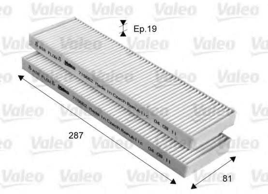 Filtru, aer habitaclu 715662 VALEO - Filtru aer habitaclu Filtru, aer habitaclu 715662 VALEO - Filtru aer habitaclu