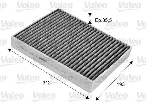 Filtru, aer habitaclu 715704 VALEO - Filtru aer habitaclu