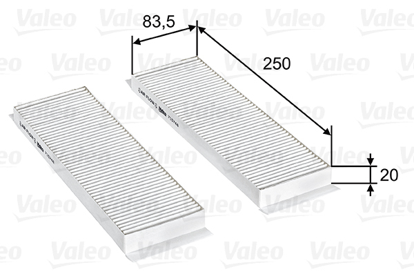 Filtru, aer habitaclu 715748 VALEO - Filtru aer habitaclu Filtru, aer habitaclu 715748 VALEO - Filtru aer habitaclu