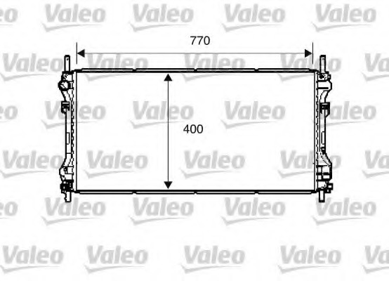 Radiator, racire motor 734291 VALEO - Radiator apa/piese Radiator, racire motor 734291 VALEO - Radiator apa/piese