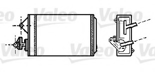 Schimbator caldura, incalzire habitaclu 734545 VALEO - Schimbator caldura