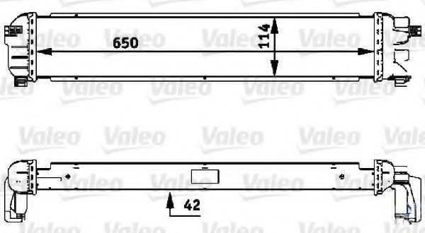 Radiator, racire motor 735479 VALEO - Radiator apa/piese