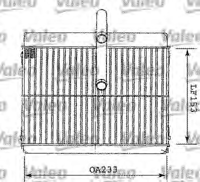 Schimbator caldura, incalzire habitaclu 812078 VALEO - Radiator incalzire interior Schimbator caldura, incalzire habitaclu 812078 VALEO - Radiator incalzire interior