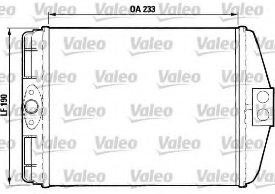 Schimbator caldura, incalzire habitaclu 812083 VALEO - Schimbator caldura Schimbator caldura, incalzire habitaclu 812083 VALEO - Schimbator caldura