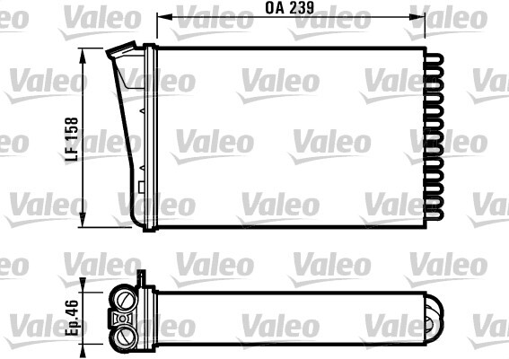 Schimbator caldura, incalzire habitaclu 812126 VALEO - Schimbator caldura Schimbator caldura, incalzire habitaclu 812126 VALEO - Schimbator caldura