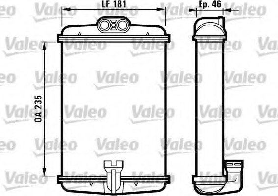 Schimbator caldura, incalzire habitaclu 812127 VALEO - Schimbator caldura Schimbator caldura, incalzire habitaclu 812127 VALEO - Schimbator caldura