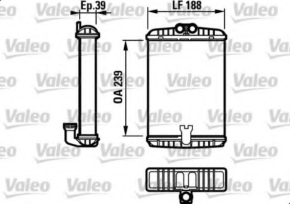 Schimbator caldura, incalzire habitaclu 812190 VALEO - Schimbator caldura Schimbator caldura, incalzire habitaclu 812190 VALEO - Schimbator caldura