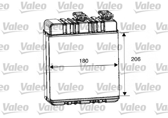 Schimbator caldura, incalzire habitaclu 812222 VALEO - Schimbator caldura Schimbator caldura, incalzire habitaclu 812222 VALEO - Schimbator caldura