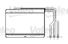 Schimbator caldura, incalzire habitaclu 812239 VALEO - Radiator incalzire interior Schimbator caldura, incalzire habitaclu 812239 VALEO - Radiator incalzire interior