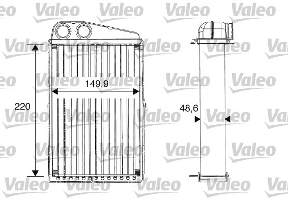Schimbator caldura, incalzire habitaclu 812247 VALEO - Schimbator caldura Schimbator caldura, incalzire habitaclu 812247 VALEO - Schimbator caldura
