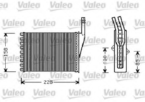 Schimbator caldura, incalzire habitaclu 812288 VALEO - Schimbator caldura Schimbator caldura, incalzire habitaclu 812288 VALEO - Schimbator caldura