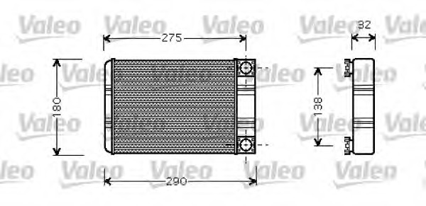 Schimbator caldura, incalzire habitaclu 812321 VALEO - Schimbator caldura Schimbator caldura, incalzire habitaclu 812321 VALEO - Schimbator caldura