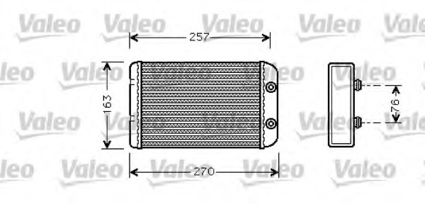 Schimbator caldura, incalzire habitaclu 812329 VALEO - Schimbator caldura Schimbator caldura, incalzire habitaclu 812329 VALEO - Schimbator caldura