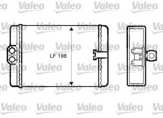 Schimbator caldura, incalzire habitaclu 812387 VALEO - Schimbator caldura Schimbator caldura, incalzire habitaclu 812387 VALEO - Schimbator caldura
