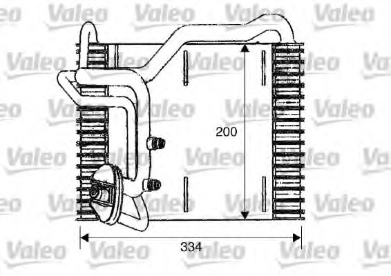 evaporator,aer conditionat 817087 VALEO - Vaporizator evaporator,aer conditionat 817087 VALEO - Vaporizator