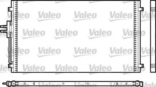 Condensator, climatizare 817477 VALEO - Radiator clima Condensator, climatizare 817477 VALEO - Radiator clima