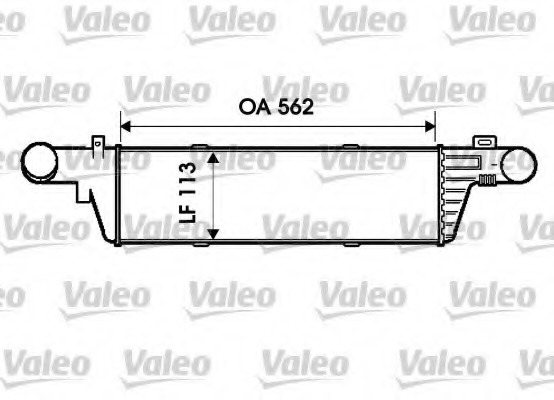 Intercooler, compresor 817909 VALEO - Turbocompressor Intercooler, compresor 817909 VALEO - Turbocompressor