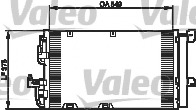Condensator, climatizare 818047 VALEO - Radiator clima Condensator, climatizare 818047 VALEO - Radiator clima