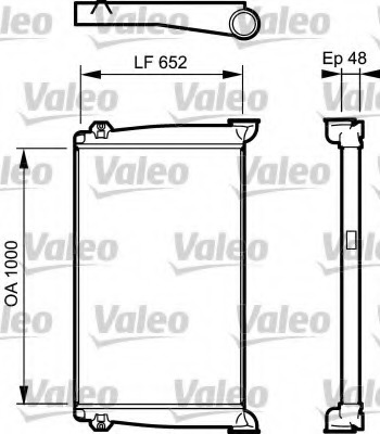 Intercooler, compresor 818775 VALEO - Turbocompressor Intercooler, compresor 818775 VALEO - Turbocompressor
