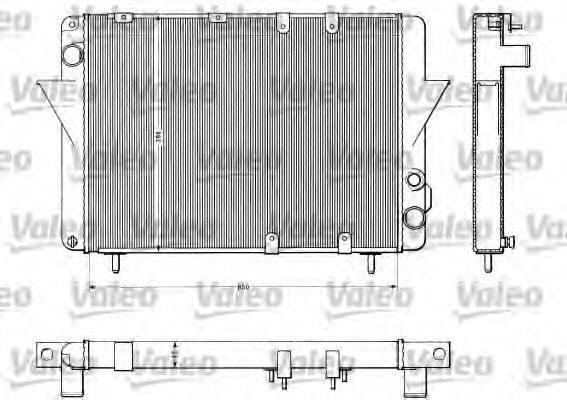 Radiator, racire motor 883699 VALEO - Radiator apa/piese Radiator, racire motor 883699 VALEO - Radiator apa/piese