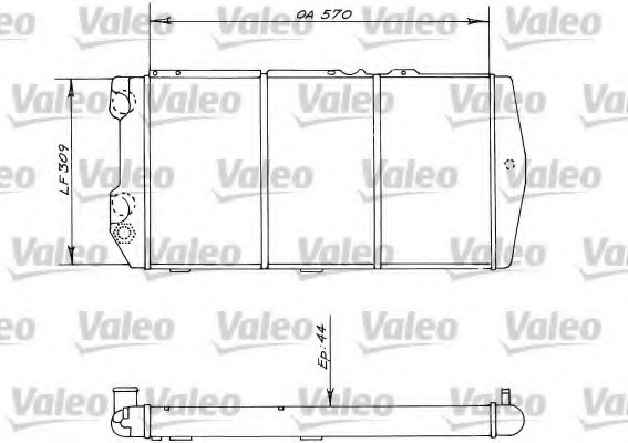 Radiator, racire motor 883793 VALEO - Radiator apa/piese Radiator, racire motor 883793 VALEO - Radiator apa/piese