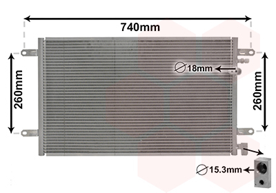 Condensator, climatizare 03005237 VAN WEZEL - Radiator clima Condensator, climatizare 03005237 VAN WEZEL - Radiator clima