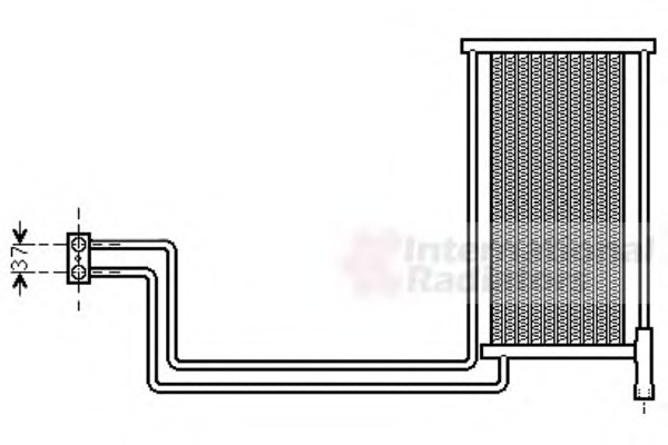 Radiator ulei, ulei motor 06003368 VAN WEZEL - Radiator ulei Radiator ulei, ulei motor 06003368 VAN WEZEL - Radiator ulei