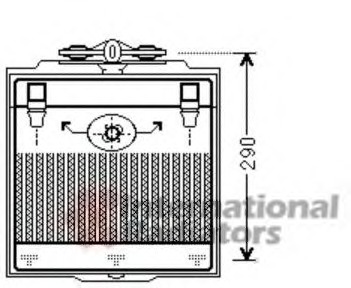 Radiator ulei, ulei motor 06003400 VAN WEZEL - Radiator racire apa/ ulei Radiator ulei, ulei motor 06003400 VAN WEZEL - Radiator racire apa/ ulei