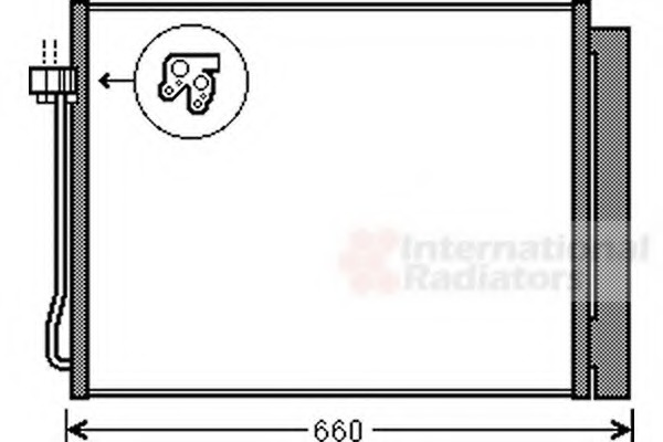Condensator, climatizare 06005377 VAN WEZEL - Radiator clima Condensator, climatizare 06005377 VAN WEZEL - Radiator clima