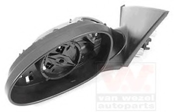 Oglinda exterioara 0627857U VAN WEZEL - Trapa/ capota/ usi/ acoperis escamotabil/ pavilion pliant