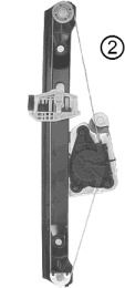 Mecanism actionare geam 0628263 VAN WEZEL - Geamuri actionate electric Mecanism actionare geam 0628263 VAN WEZEL - Geamuri actionate electric