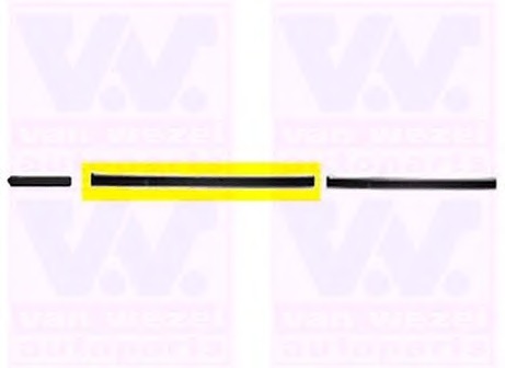 Elemente decorative/protectie, portiera 0637424 VAN WEZEL - Elemente/piese montaj