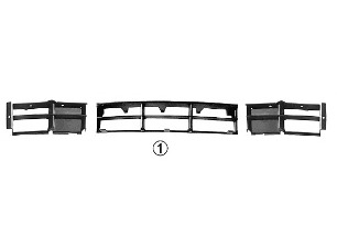 Grila ventilatie, bara protectie 0639591 VAN WEZEL - Bara fata | piese (bara,grila,ramforsare,spoiler,deflector) Grila ventilatie, bara protectie 0639591 VAN WEZEL - Bara fata | piese (bara,grila,ramforsare,spoiler,deflector)