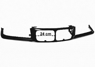 Rama, grila radiator 0640664 VAN WEZEL - Caroserie1