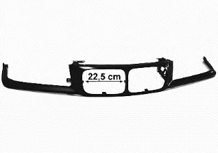 Rama, grila radiator 0640764 VAN WEZEL - Caroserie1