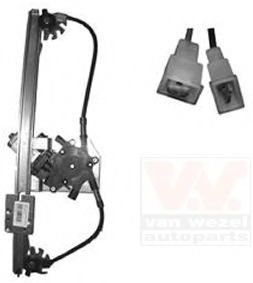 Mecanism actionare geam 0646263 VAN WEZEL - Geamuri actionate electric