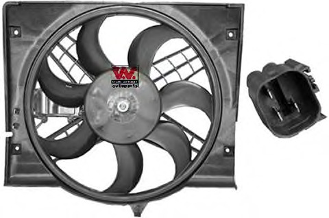 Ventilator, radiator 0646747 VAN WEZEL - Ventilator radiator Ventilator, radiator 0646747 VAN WEZEL - Ventilator radiator