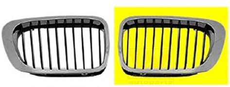 Grila radiator 0647517 VAN WEZEL - Partea frontala/grila radiator Grila radiator 0647517 VAN WEZEL - Partea frontala/grila radiator