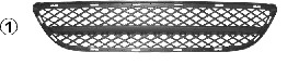 Grila ventilatie, bara protectie 0657590 VAN WEZEL - Bara fata | piese (bara,grila,ramforsare,spoiler,deflector) Grila ventilatie, bara protectie 0657590 VAN WEZEL - Bara fata | piese (bara,grila,ramforsare,spoiler,deflector)