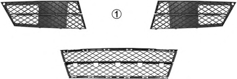 Grila ventilatie, bara protectie 0661590 VAN WEZEL - Bara fata | piese (bara,grila,ramforsare,spoiler,deflector) Grila ventilatie, bara protectie 0661590 VAN WEZEL - Bara fata | piese (bara,grila,ramforsare,spoiler,deflector)