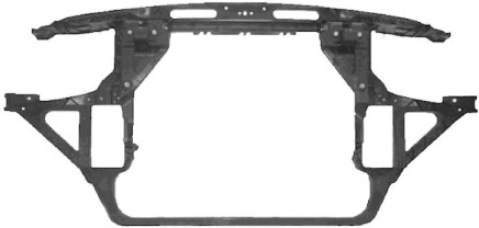 Acoperire fata 0680668 VAN WEZEL - Partea frontala/grila radiator