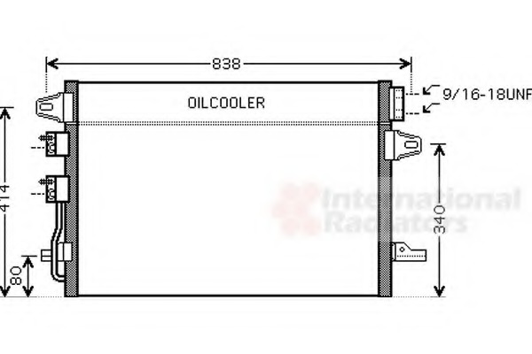 Condensator, climatizare 07005088 VAN WEZEL - Radiator clima Condensator, climatizare 07005088 VAN WEZEL - Radiator clima