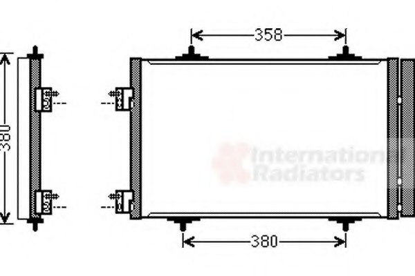 Condensator, climatizare 09005272 VAN WEZEL - Radiator clima Condensator, climatizare 09005272 VAN WEZEL - Radiator clima