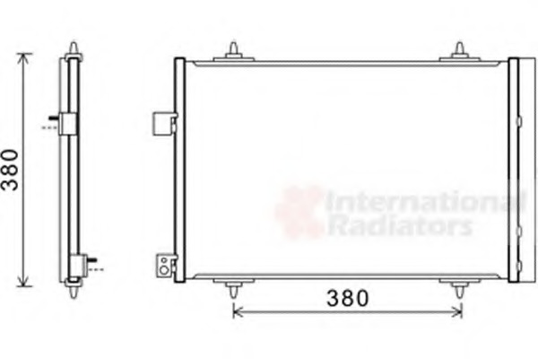 Condensator, climatizare 09005274 VAN WEZEL - Radiator clima Condensator, climatizare 09005274 VAN WEZEL - Radiator clima