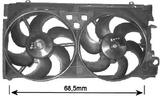 Ventilator, radiator 0936749 VAN WEZEL - Ventilator radiator Ventilator, radiator 0936749 VAN WEZEL - Ventilator radiator